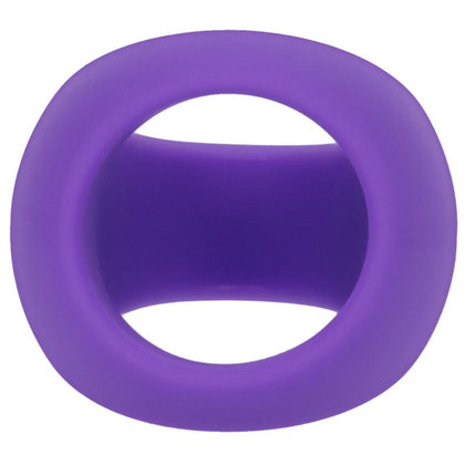 Stirrup Silicone Cock Ring Lilac