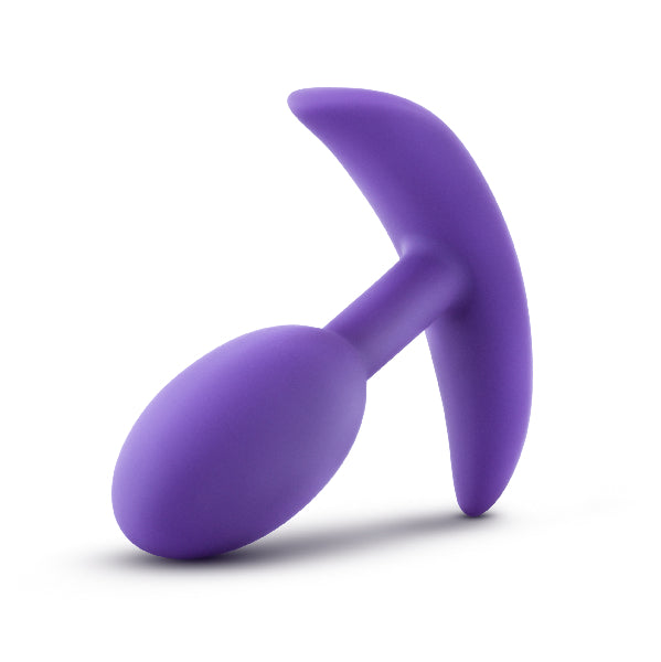 Luxe Wearable Vibra Slim Plug Small Purple