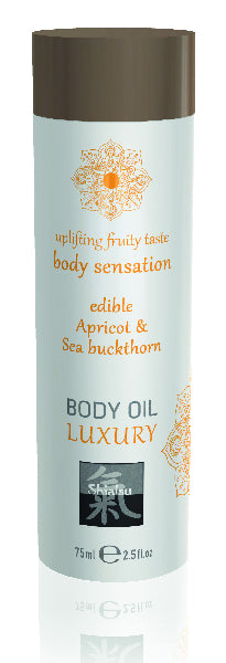Shiatsu Luxury Body Oil Edible Apricot & Sea Buckthorn - Swedish Vibes
