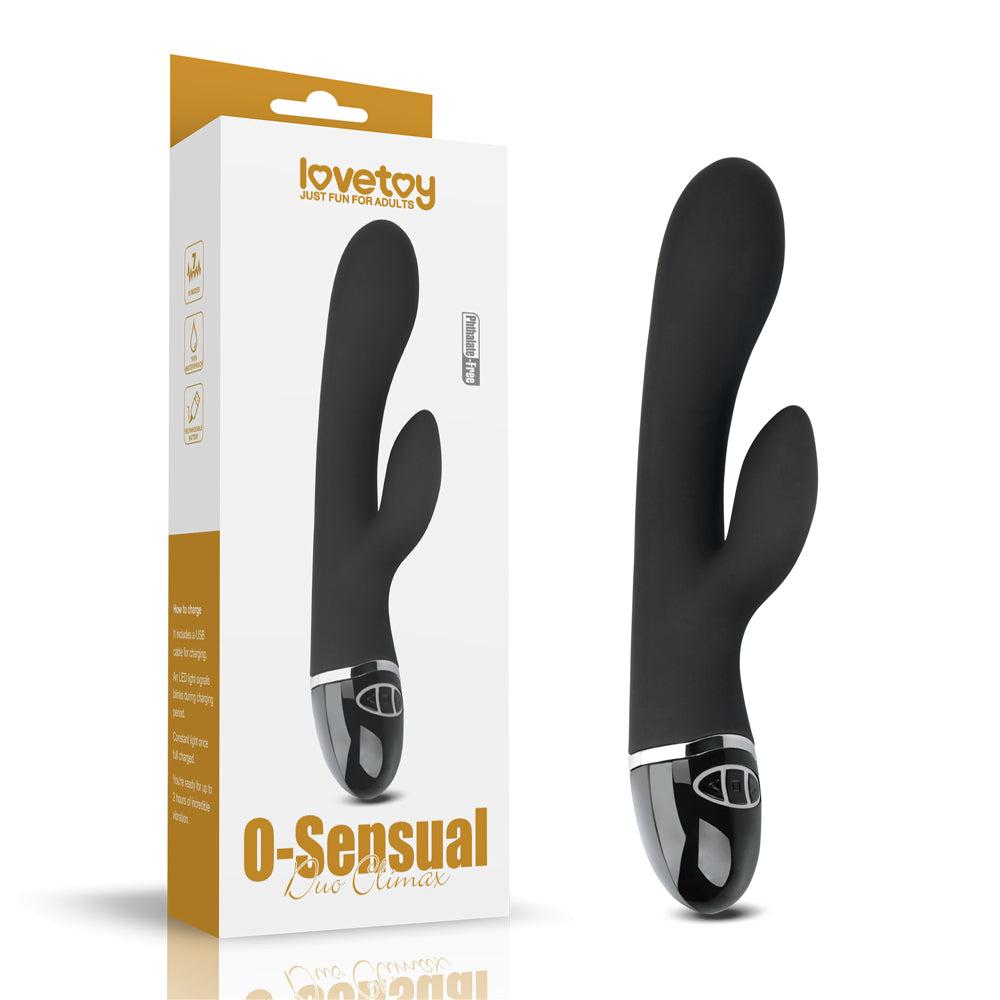 O Sensual Clit Duo Climax Rechargeable
