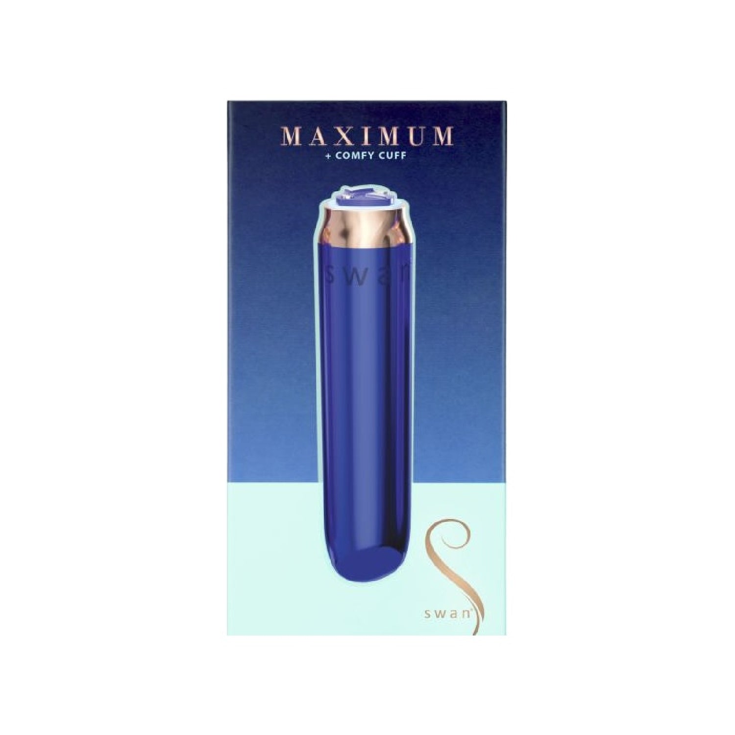 Maximum Comfy Cuff Rechargeable Bullet Blue