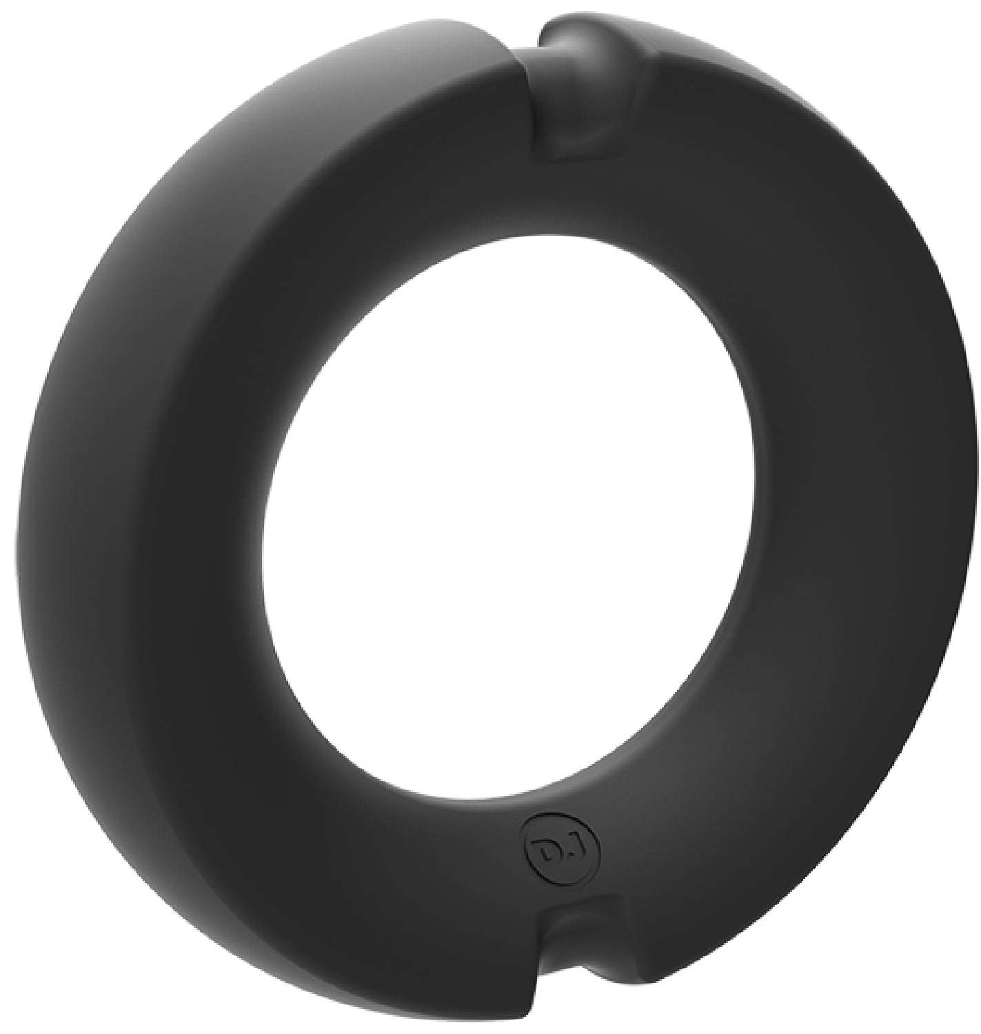 Silicone-Covered Metal Cock Ring - 35mm