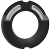 Silicone-Covered Metal Cock Ring - 35mm