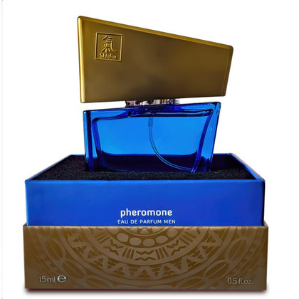 Shiatsu Pheromone Fragrance Man Dark Blue 15ml