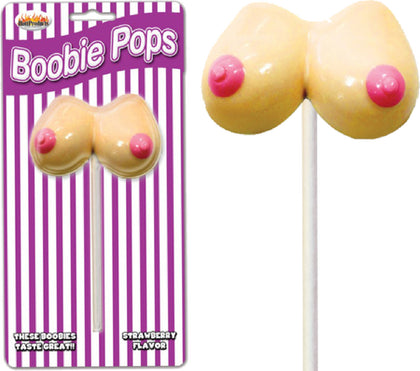 Boobie Pops Candy (Strawberry) - Swedish Vibes