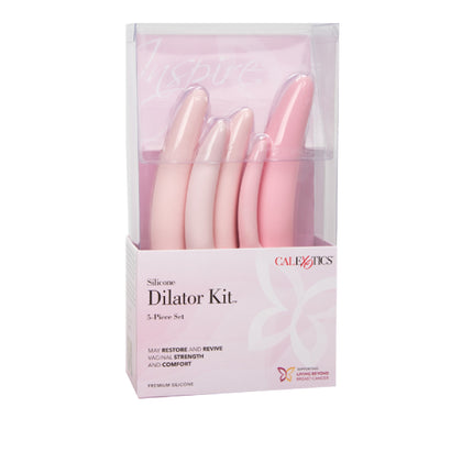 Inspire Silicone Dilator 5-Piece Set (Pink) - Swedish Vibes