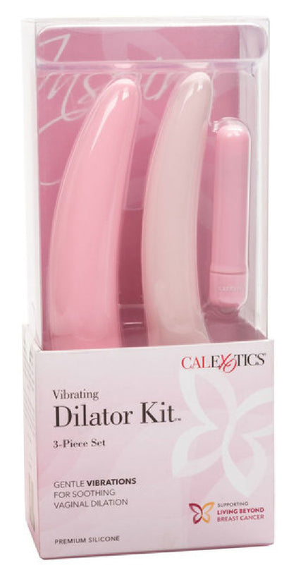 Inspire Vibrating Dilator 3-Piece Set (Pink) - Swedish Vibes