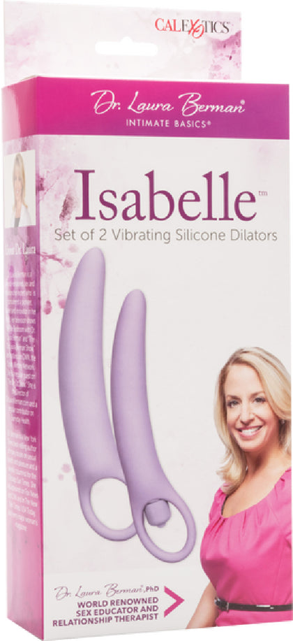 Isabelle Set Of 2 Vibrating Silicone Dilators - Swedish Vibes